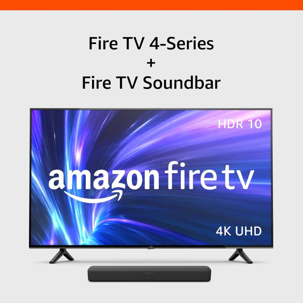 Amazon Fire TV 50 4-Series 4K UHD smart TV, stream live TV without cable
