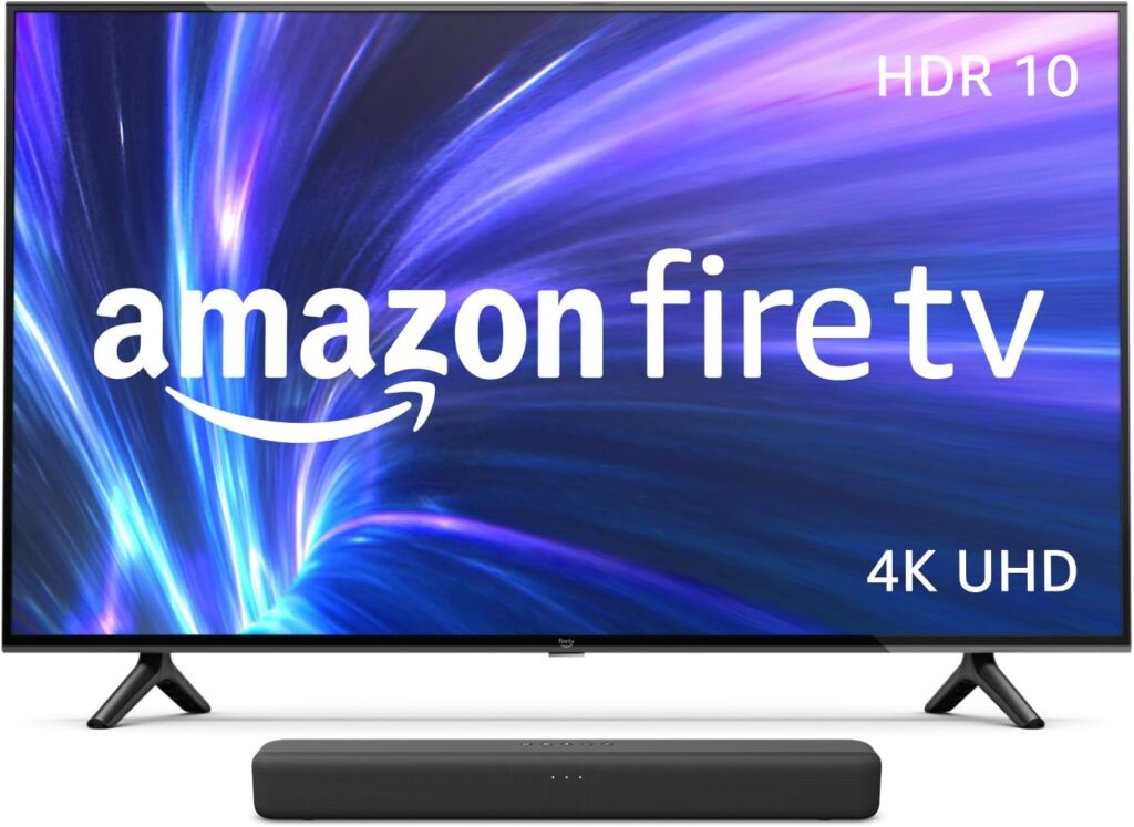 Amazon Fire TV 50 4-Series 4K UHD smart TV, stream live TV without cable
