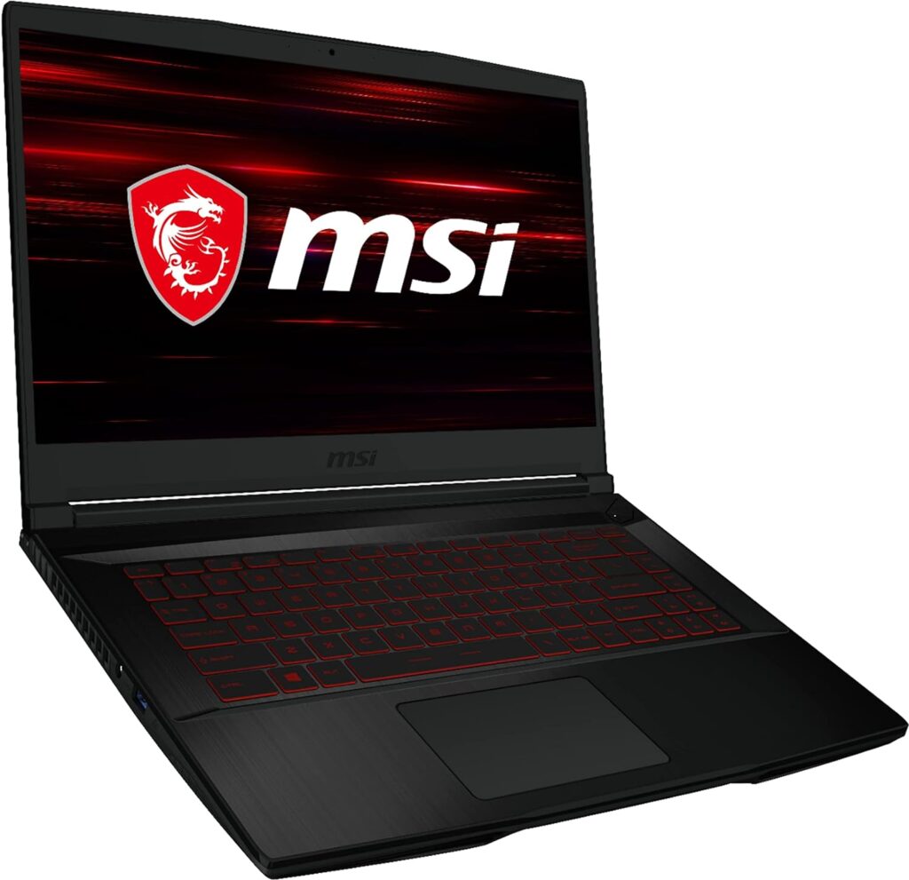 MSI Newest GF63 Premium Gaming Laptop, 15.6 FHD Thin-Bezel Display,10th Gen Intel Quad-Core i5-10300H, 16GB RAM, 1TB SSD, GeForce GTX 1650 4GB, Backlit Keyboard, Windows 10