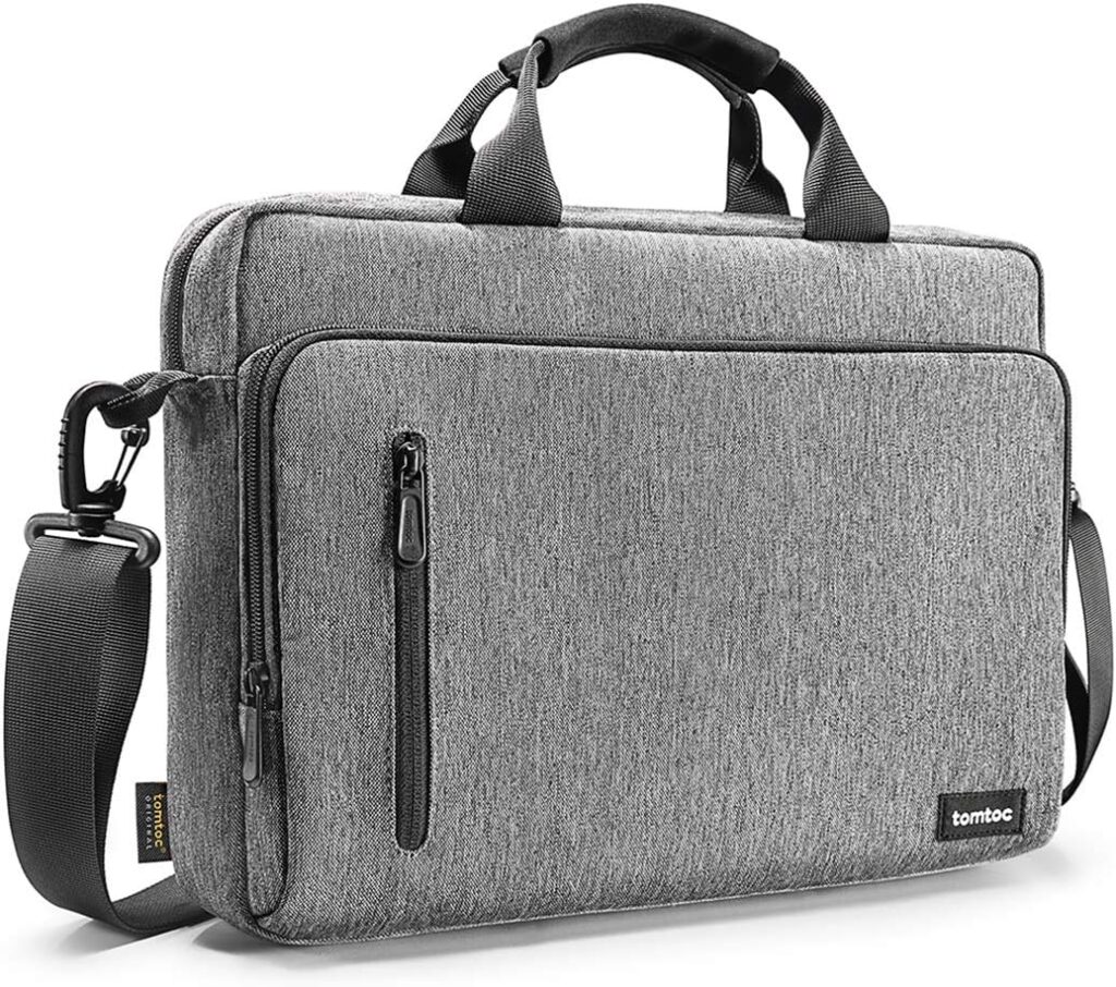 tomtoc Multi-functional Laptop Briefcase Business Shoulder Bag Review