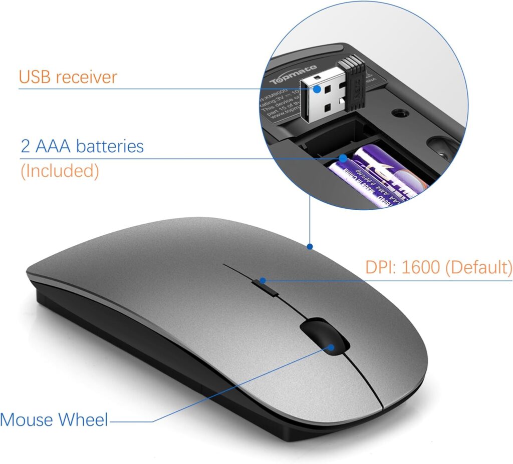 TopMate Wireless Keyboard and Mouse Combo Review