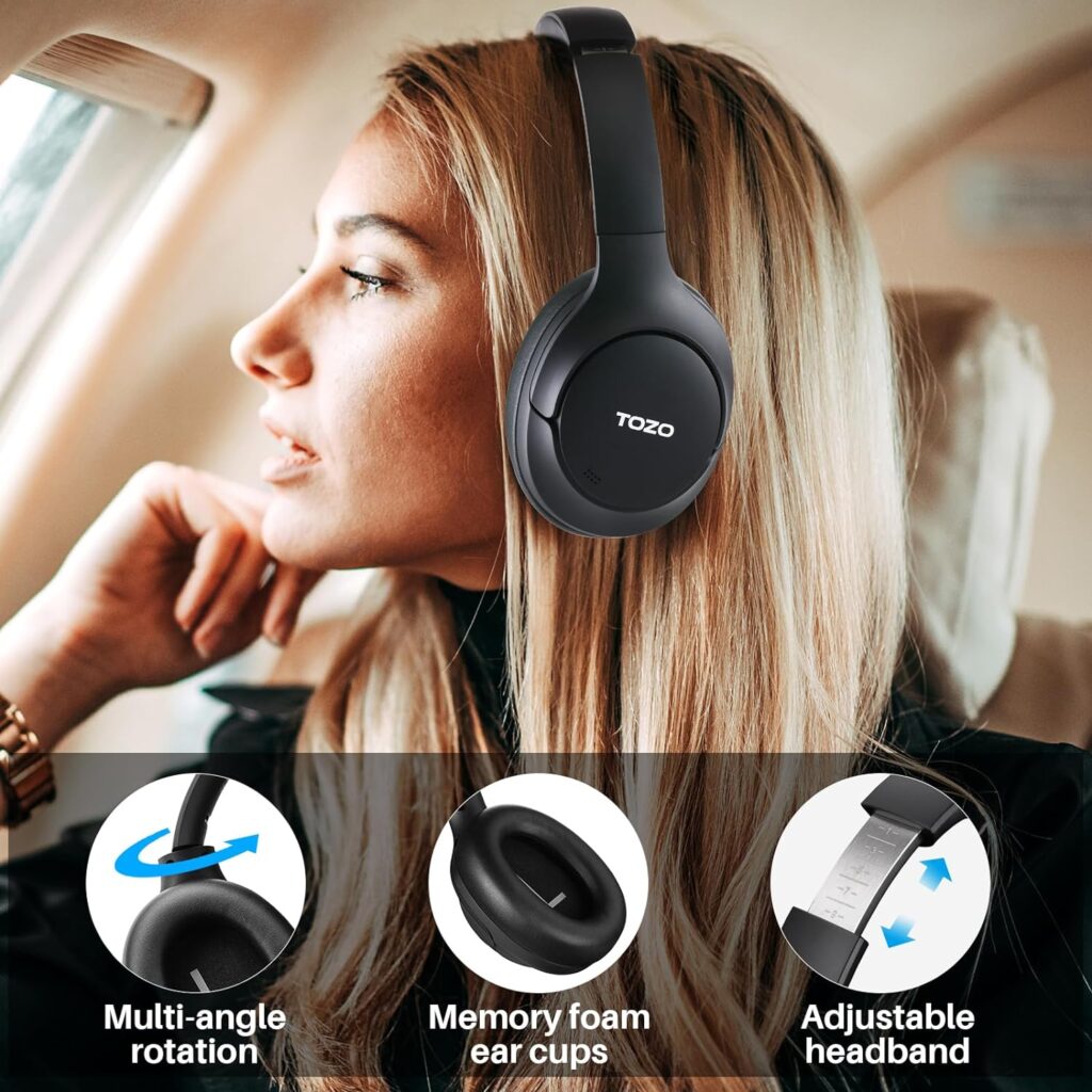TOZO HT2 Hybrid Active Noise Cancelling Headphones Review